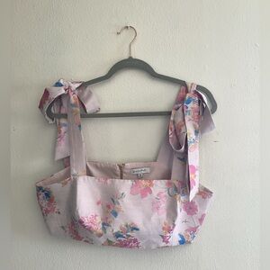 Floral Crop Top